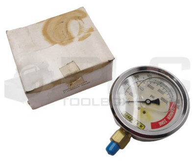 NEW SIMPLEX 18906 4'' PRESSURE GAUGE 0-10,000PSI 0-700  BAR G-6