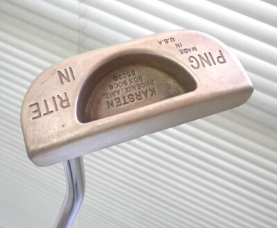 ◆PING ピン RITE IN ライトイン KARSTEN◆34インチ◆ Golf Putter Ping Karsten Rite In 34.5inch Original Steel