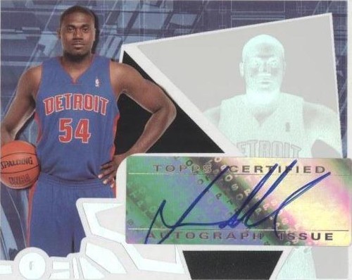 2005-06 Topps Luxury Box - Jason Maxiell #TMA-JM