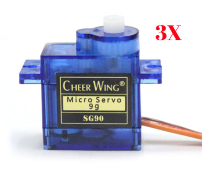 1/3/5/10/20 Pack SG90 360° Micro 9g Servo for RC Plane Helicopter Boat Car US