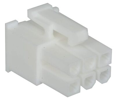 Molex 39-01-2060 Mini-Fit Jr Receptacle Nylon Dual Row Female Connector Housing