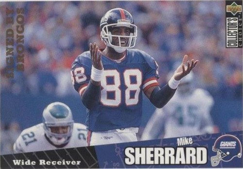 1996 Upper Deck Collector's Choice Mike Sherrard #157