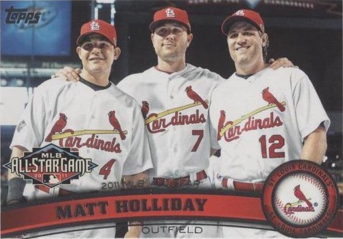 2011 Topps Update Series - Lance Berkman Matt Holliday Yadier Molina #US260