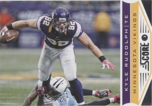 2013 Score Kyle Rudolph #121