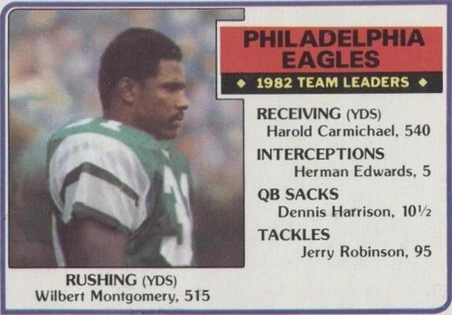 1983 Topps Wilbert Montgomery #136