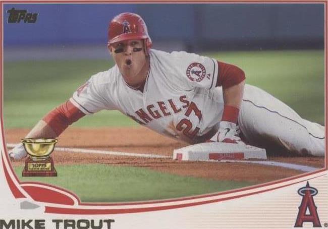 Topps Mike Trout 2016 Season Baseball Sports Trading Cards