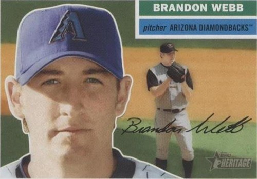 2005 Topps Heritage - Brandon Webb #274