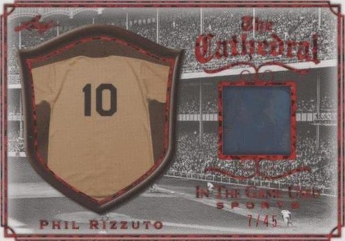 2022 Leaf In The Game Used Sports - Phil Rizzuto #TC-14