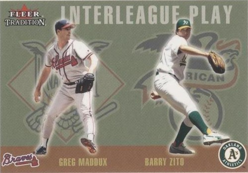 2003 Fleer Tradition Update - Barry Zito Greg Maddux #U275