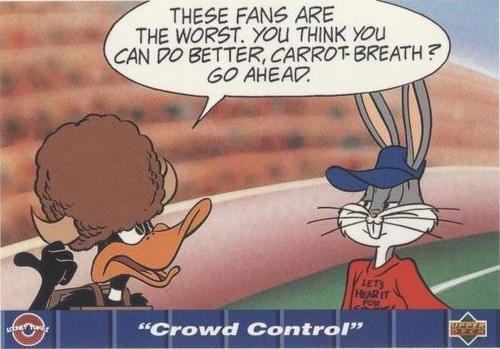 1992 Upper Deck Comic Ball IV Bugs Bunny Daffy Duck Thing #106