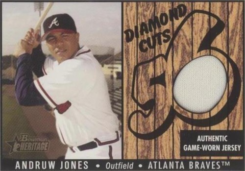 2003 Bowman Heritage - Andruw Jones #DC-AJ