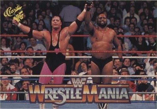 1990 Classic WWF The History of Wrestlemania - Bad News Brown Donald Trump #70