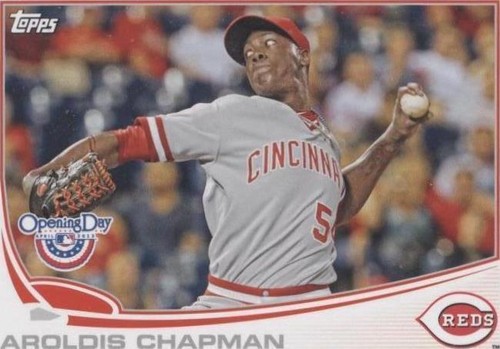 2013 Topps Opening Day - Aroldis Chapman #12