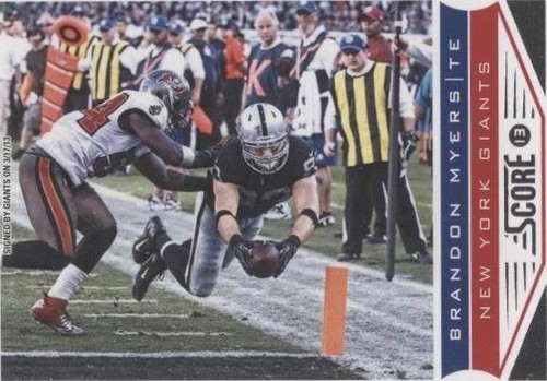 2013 Score Brandon Myers #140