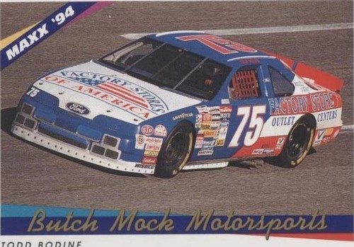 1994 Maxx - Todd Bodine #73