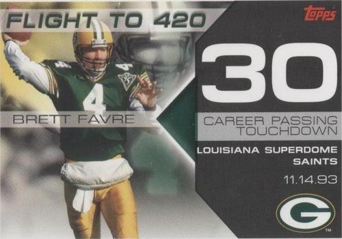 2007 Topps Brett Favre #BF-30