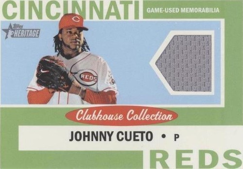 2013 Topps Heritage - Johnny Cueto #CCR-JC
