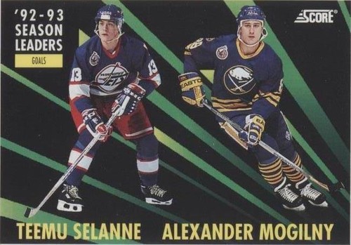 1993-94 Score - Alexander Mogilny Teemu Selanne #477