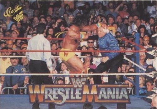 1990 Classic WWF The History of Wrestlemania - Bobby Heenan #106