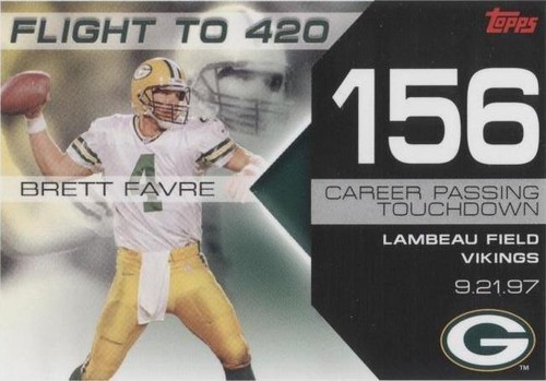 2007 Topps Brett Favre #BF-156