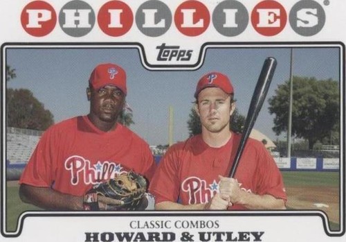 2008 Topps - Chase Utley Ryan Howard #98