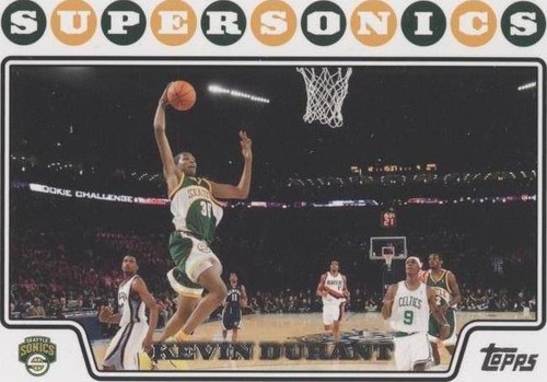 2008-09 Topps - Kevin Durant #156