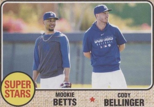 2021 Topps Throwback Thursday #TBT - Cody Bellinger Mookie Betts #69