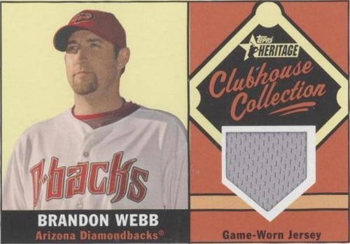 2010 Topps Heritage - Brandon Webb #CCR-BWE