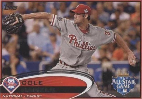 2012 Topps Update Series - Cole Hamels #US206