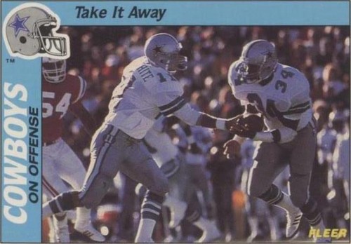 1988 Fleer Live Action Football Herschel Walker #35