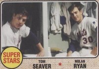 2021 Topps Throwback Thursday #TBT - Nolan Ryan Tom Seaver #70