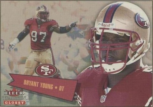 2001 Fleer Tradition Glossy Bryant Young #102