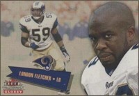 2001 Fleer Tradition Glossy London Fletcher #141