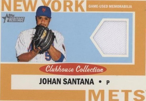 2013 Topps Heritage - Johan Santana #CCR-JS