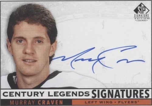 2020-21 Upper Deck SP Signature Edition Legends - Murray Craven #CL-MC