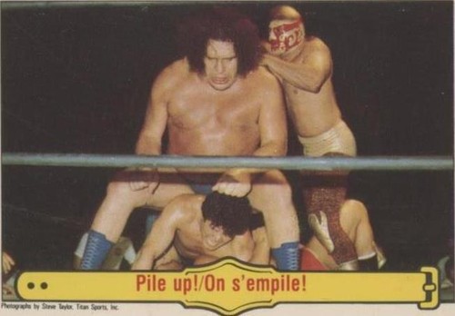 1985 O-Pee-Chee WWF - Andre the Giant #50