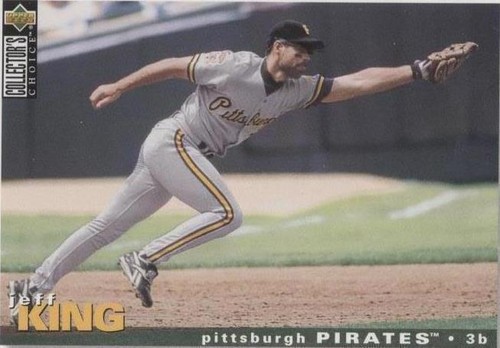 1995 Upper Deck Collector's Choice - Jeff King #379