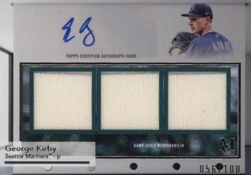 2024 Topps Museum Collection - George Kirby #SWTRA-GK