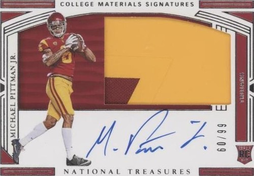 2020 Panini National Treasures Collegiate Michael Pittman Jr. #147