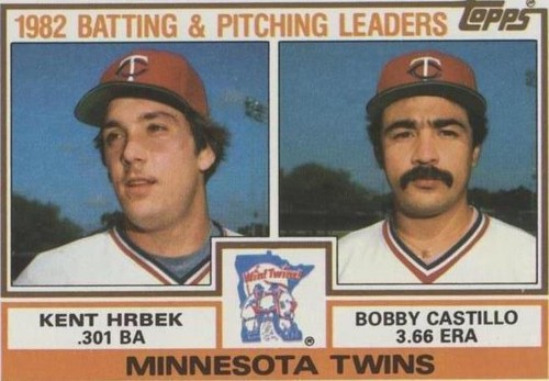 1983 Topps - Bobby Castillo Kent Hrbek #771