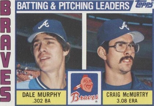 1984 Topps - Craig McMurtry Dale Murphy #126