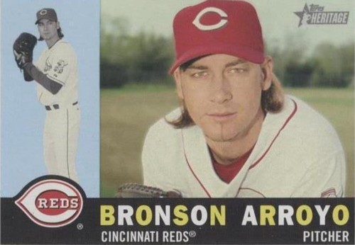 2009 Topps Heritage - Bronson Arroyo #187