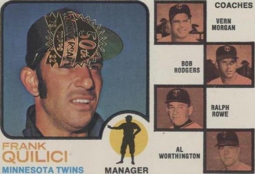 2022 Topps Heritage - Al Worthington Buck Rodgers Frank Quilici #49