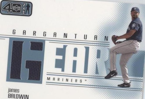 2002 Upper Deck 40 Man - James Baldwin #G-JBA