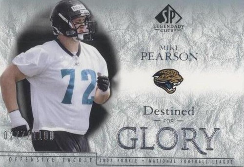 2002 SP Legendary Cuts Mike Pearson #190