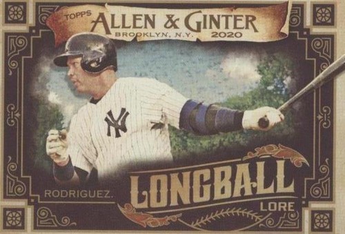 2020 Topps Allen & Ginter's - Alex Rodriguez #LL-35