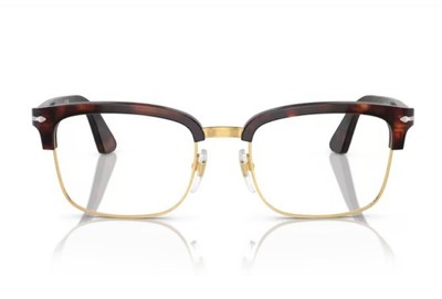 Pre-owned Persol Men's P03327s 24/gj 54mm Rectangular Photochromic Sunglasses In Transition 8 Green