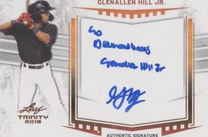 2019 Leaf Trinity - Glenallen Hill Jr. #A-GH2
