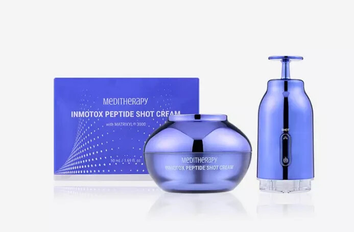 フェイスクリーム MEDITHERAPY INMOTOX PEPTIDE SHOT CREAM MEDITHERAPY INMOTOX PEPTIDE Shot Cream 50ml &EMS Device K