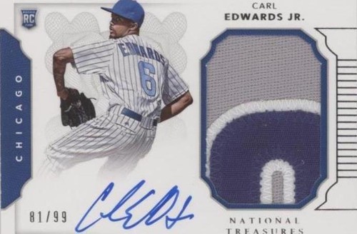 2016 Panini National Treasures - Carl Edwards Jr. #162